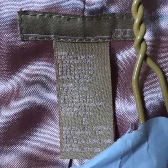 Pink and Brown Houndstooth Blazer - Picture 6 of 11